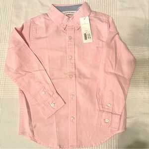Pink Button-Up Shirt